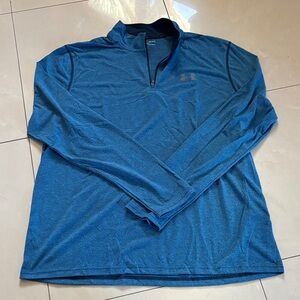 Under Armour Blue Quarter-Zip Pullover